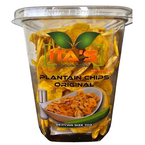 Ita's Plantain Chips Salted