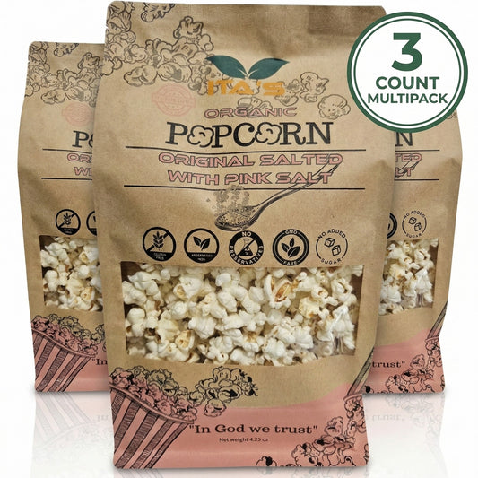 Ita's Organic Himalayan Pink Salt Popcorn