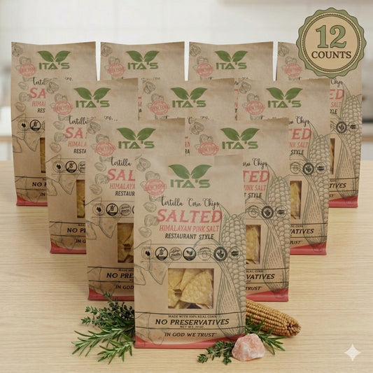 Ita's Salted Tortillas Chips - 12 Units