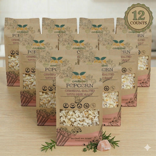 Ita's All Natural Himalayan Pink Salt Popcorn - 12 Units