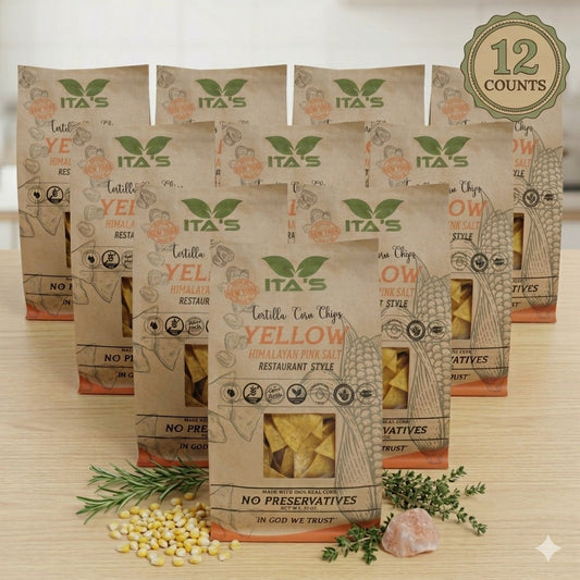 Ita's  Yellow Corn Tortillas Chips - 12 Units